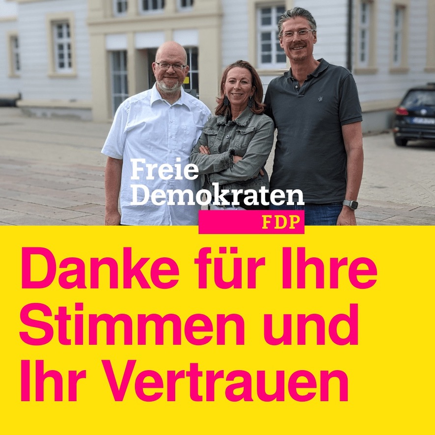 Jochen Eisele, Stefanie Knecht und Sebastian Haag wieder in den Gemeinderat gewählt